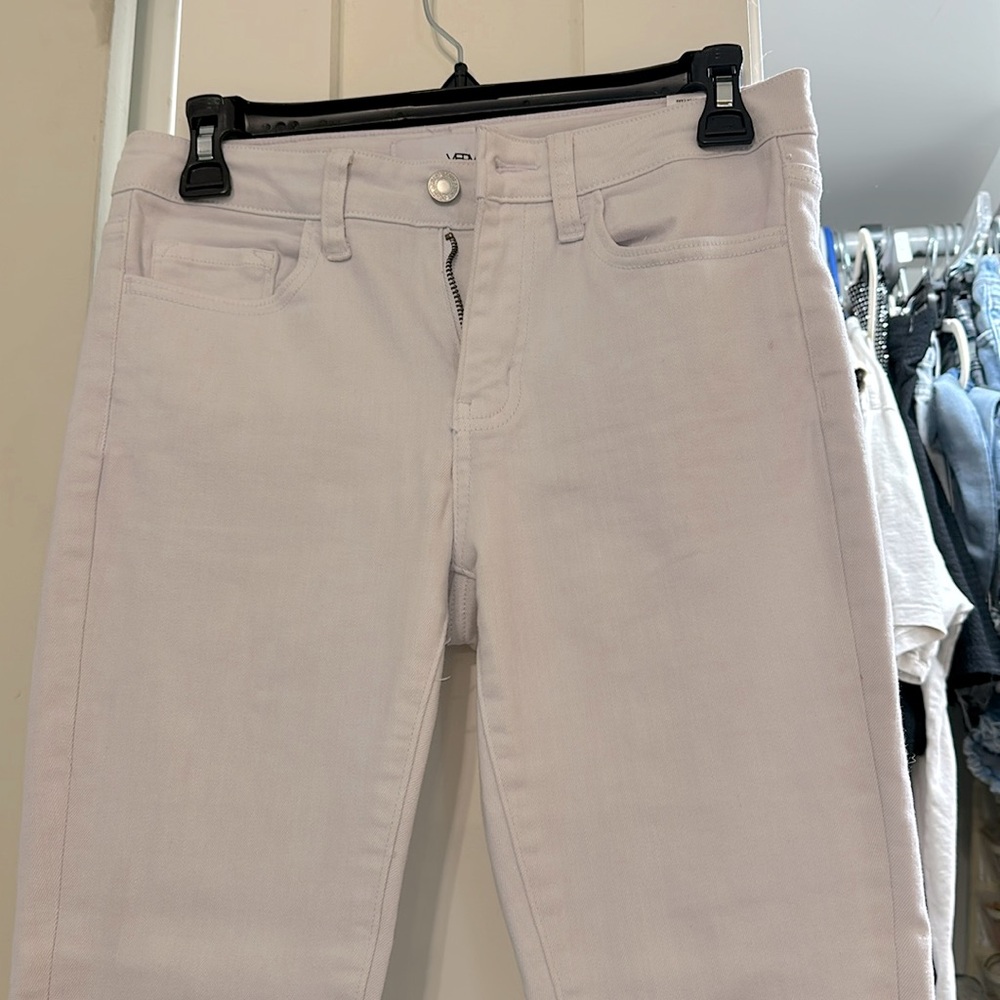 White Vervet jeans